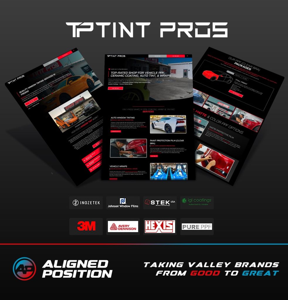 Website Development for Tint Pros in Fresno